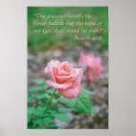Isaiah 40:8 posters