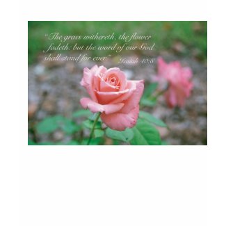Isaiah 40:8 tee shirt