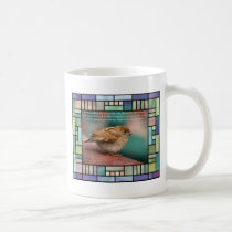 Isaiah 41:10 Bible Verse With Bird Stained Glass mugs