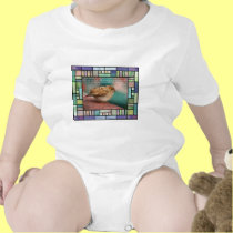 Isaiah 41:10 Bible Verse With Bird Stained Glass t-shirts by tshirts4christians Isaiah 41:10 Bible Verse With Bird Stained Glass t-shirts
