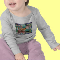 Isaiah 41:10 Bible Verse With Bird Stained Glass t-shirts by tshirts4christians Isaiah 41:10 Bible Verse With Bird Stained Glass t-shirts