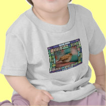 Isaiah 41:10 Bible Verse With Bird Stained Glass t-shirts by tshirts4christians Isaiah 41:10 Bible Verse With Bird Stained Glass t-shirts