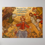 Isaiah 41:10 Jesus Mosaic posters