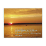 Isaiah 41:10  Sunset Post Cards