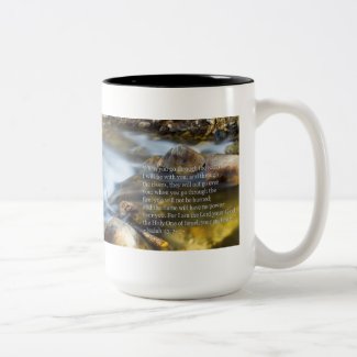Isaiah 43:2- 3 coffee mugs