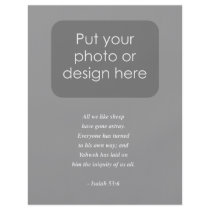 ISAIAH 53:6 Bible Verse flyers by Christianity ISAIAH 53:6 Bible Verse flyers