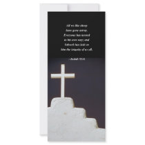 ISAIAH 53:6 Bible Verse rack cards