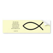 ISAIAH 53:6 bumper stickers by Christianity ISAIAH 53:6 bumper stickers