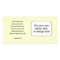 ISAIAH 53:6 photo cards