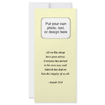 ISAIAH 53:6 rack cards