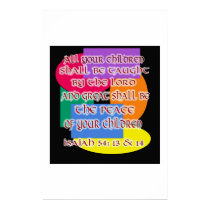 Isaiah 54 13 & 14 posters