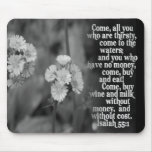 ISAIAH 55:1 BIBLE SCRIPTURE FAVORITE MOUSE PADS