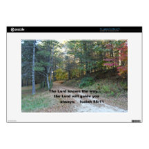 Isaiah 58:11 The Lord knows the way... Decal For Laptop