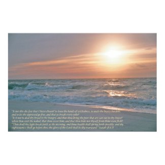 Isaiah 58 print