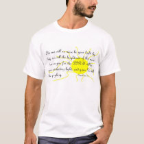 Isaiah 60:19 t-shirts