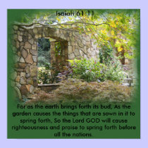 Isaiah 61:11 posters