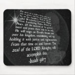 Isaiah 9:6-7 Unto Us a Child is Born - Jesus Mouse Pads