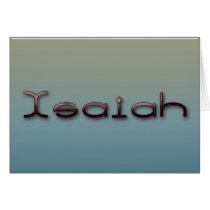 isaiah cards