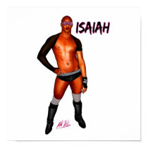 Isaiah Pin-Up Poster posters