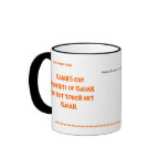 isaiah's cup double sided - Customized mugs