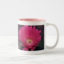 Isaias 40:8 con Margarita Rosada Coffee Mugs