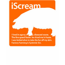 iScream Pig t-shirts by veganoflight iScream Pig t-shirts