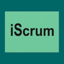 iScrum Rugby Scrum Tshirt postcards