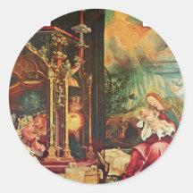 Isenheim Altarpiece Formerly The Main Altarpiece O Sticker