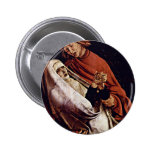 Isenheim Former Altar Altar In The Antonine Isenhe Pinback Button