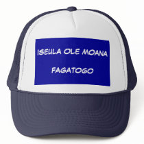 ISEULA OLE MOANA     FAGATOGO hats