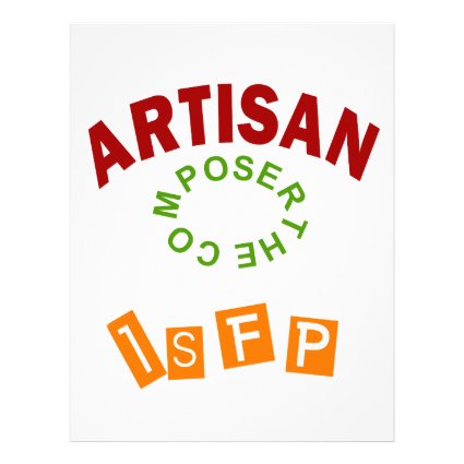 ISFP Artisan personality Letterhead