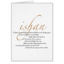 Ishan Card (tall)