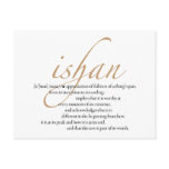 Ishan Postcard