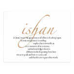 Ishan Postcard