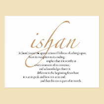 Ishan Postcard postcards
