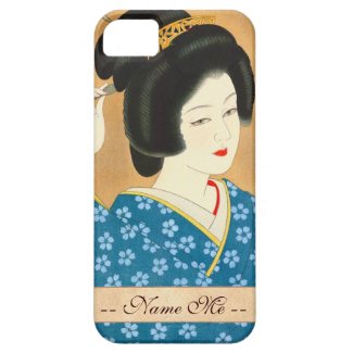 Ishida Waka Spring Sentiment japanese lady woman iPhone 5 Covers