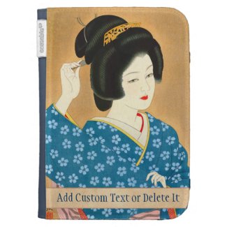 Ishida Waka Spring Sentiment japanese lady woman Case For The Kindle