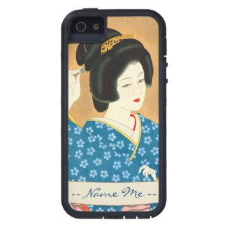 Ishida Waka Spring Sentiment japanese lady woman iPhone 5/5S Cases