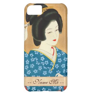 Ishida Waka Spring Sentiment japanese lady woman iPhone 5C Case