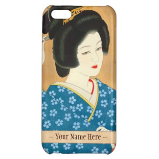 Ishida Waka Spring Sentiment japanese lady woman iPhone 5C Case