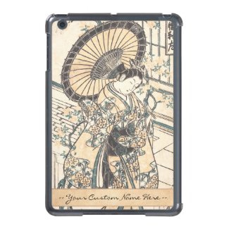 Ishikawa Toyonobu Young Lady with Parasol iPad Mini Case