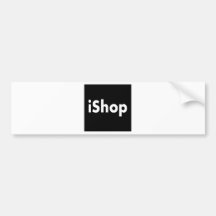 iShop Bumper Stickers