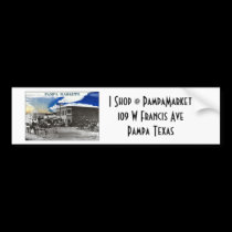 iShop @ PampaMarket109 W Francis A... bumper stickers