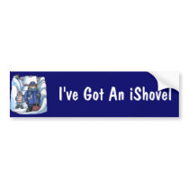 iShovel Bumper Sticker