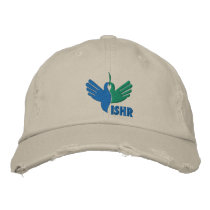 ISHR CAP B-G embroidered hats
