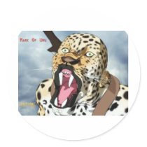 Isi-Agu Growl (Mark of Uru) stickers