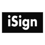 iSign photo cards