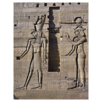 Isis and Horus, Egypt Flyer Design