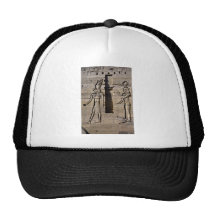 Isis and Horus, Egypt Mesh Hats
