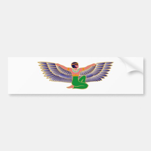 Isis Egypt goddess Egypt goddess Bumper Stickers
